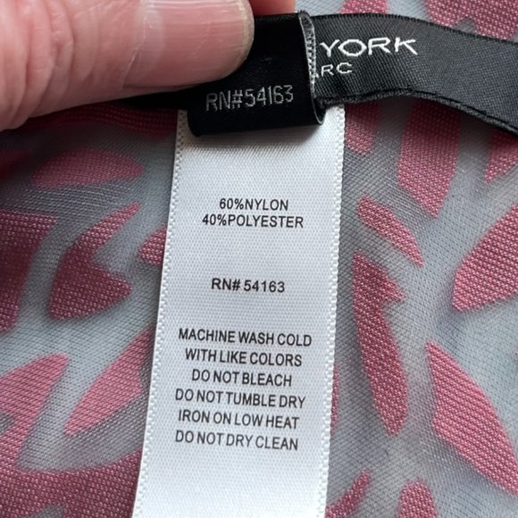 Marc New York Red/Gray Velvet Burnout Shrug OS - Picture 5 of 5